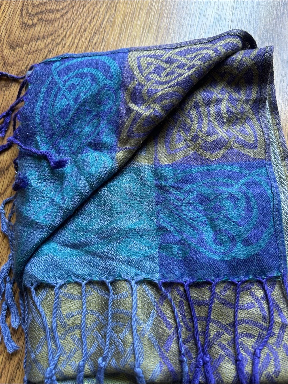 Pashmina Scarf with Silk